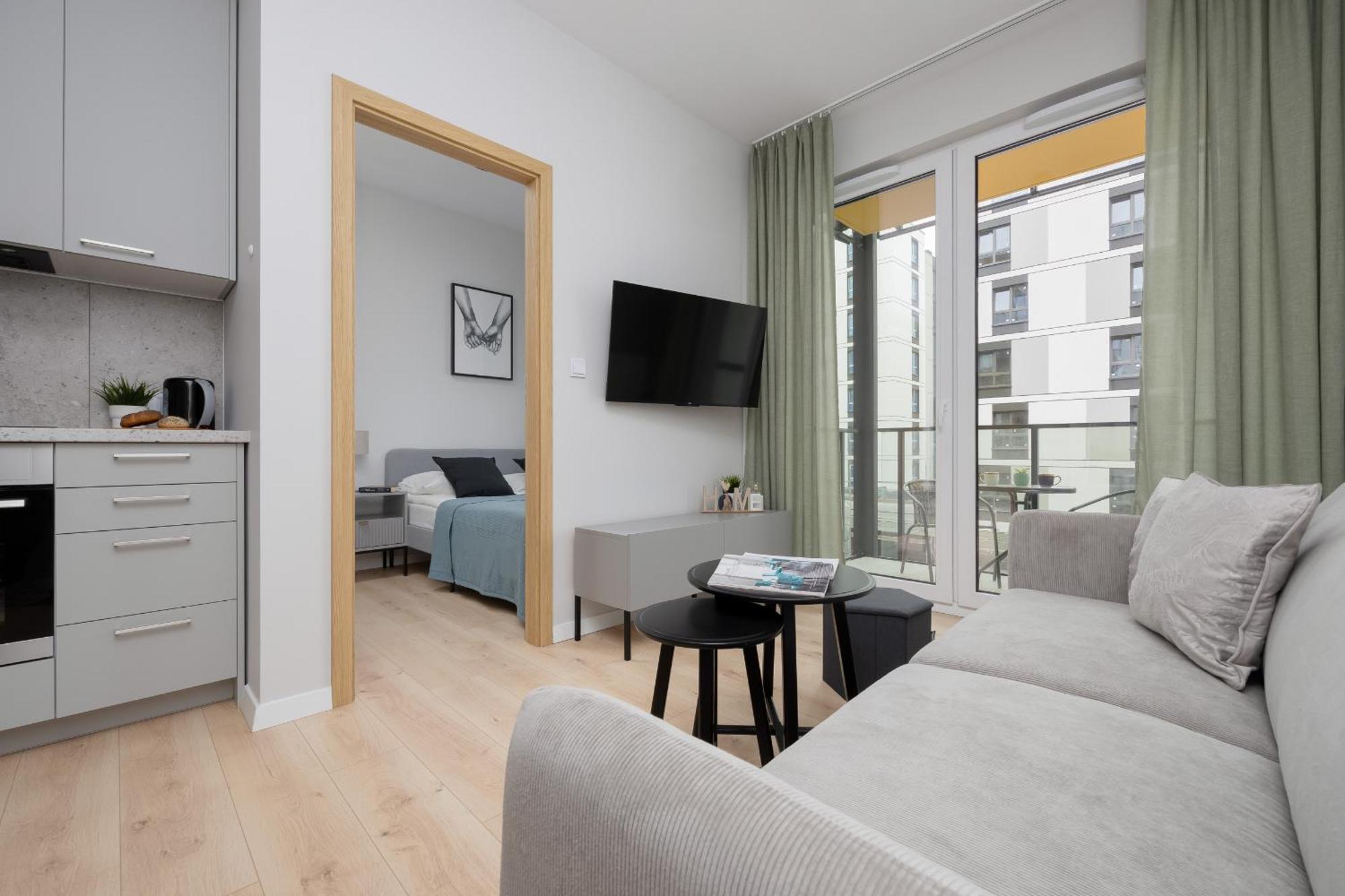 Stylish Apartments With Parking By Noclegi Renters Varšava Exteriér fotografie